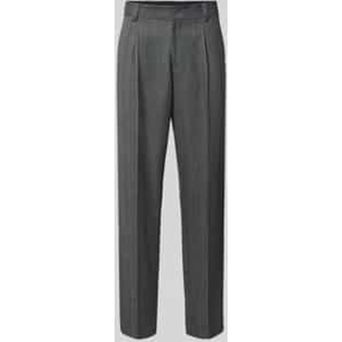 Regular fit pantalon met viscose met model 'Flips251X'