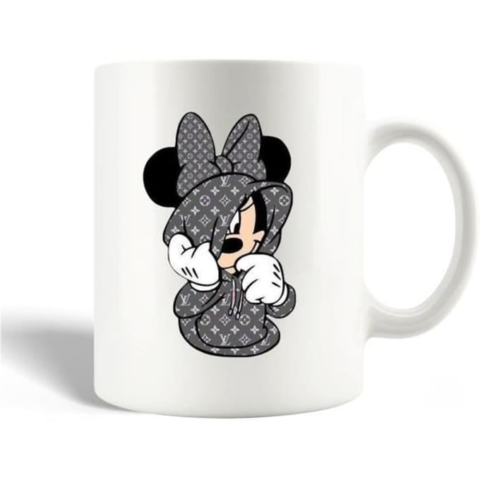 Mug - Maniacase - Minnie - Céramique - Blanc - Compatible lave-vaisselle wit