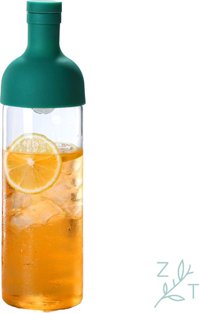 ZijTak - theefles met filter - ice tea - cold brew - thee - infusie - infuser - groen