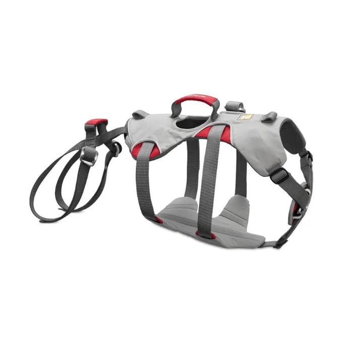 Klimtuig Hond - Ruffwear Double Back Harnas Grijs XS