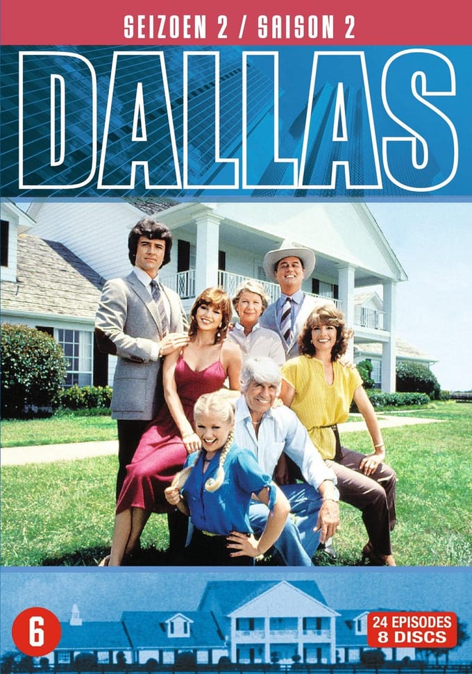 DALLAS Seizoen 2 - 8 discs