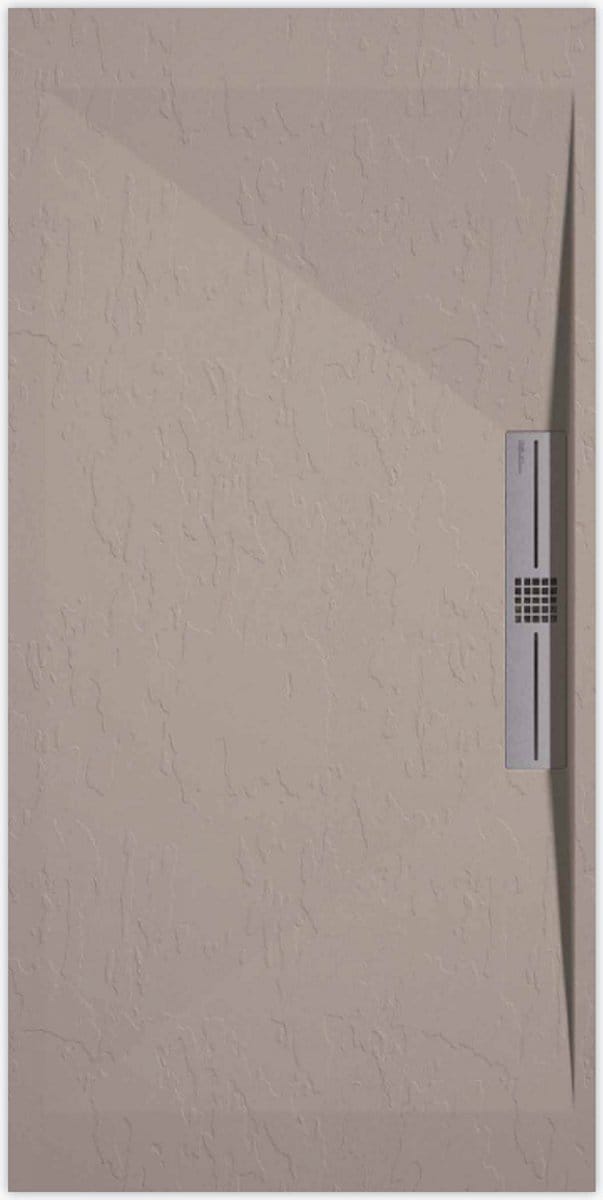 Sanifun douchebak Stone Side Sand Slate 1000 x 700 S