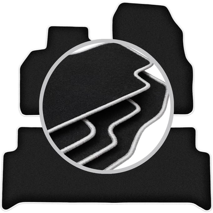CARLUX-SILVER automatten voor: Renault Grand Scenic II minivan (2003-2009)