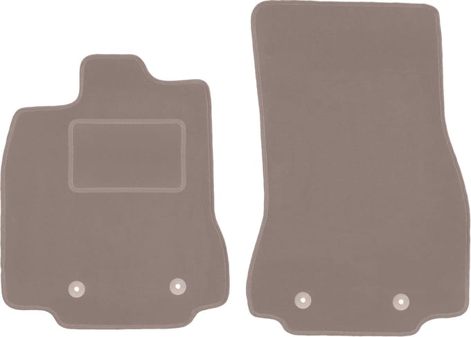 Beige voormatten voor: Toyota Prius II hatchback (2003-2010)