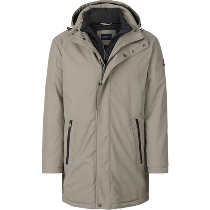 Babista herren Parka - 48 - beige - Plus Size