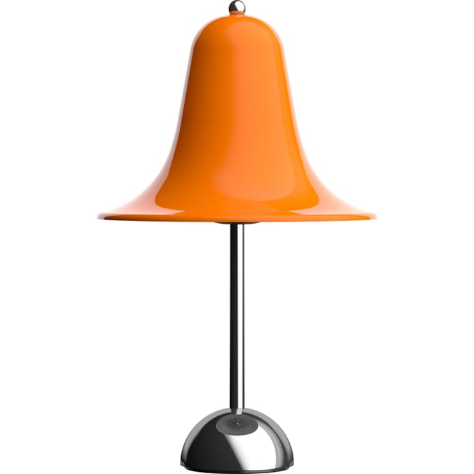 Verpan tafellamp Pantop, oranje, hoogte 23 cm, metaal, E14
