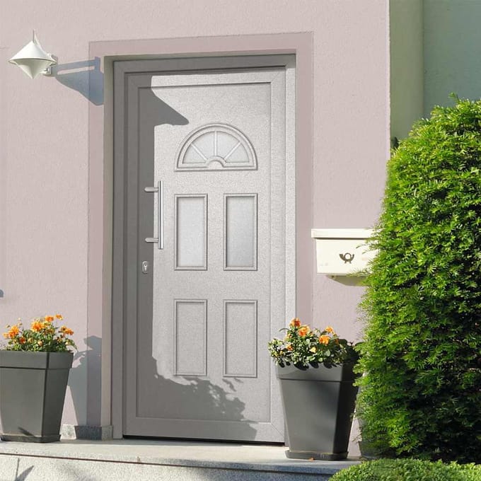 vidaXL Voordeur 88x208 cm wit