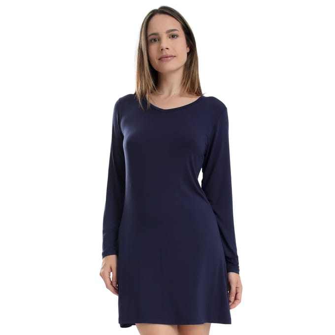 Gestreepte nachtjapon dames Sassa Casual Comfort