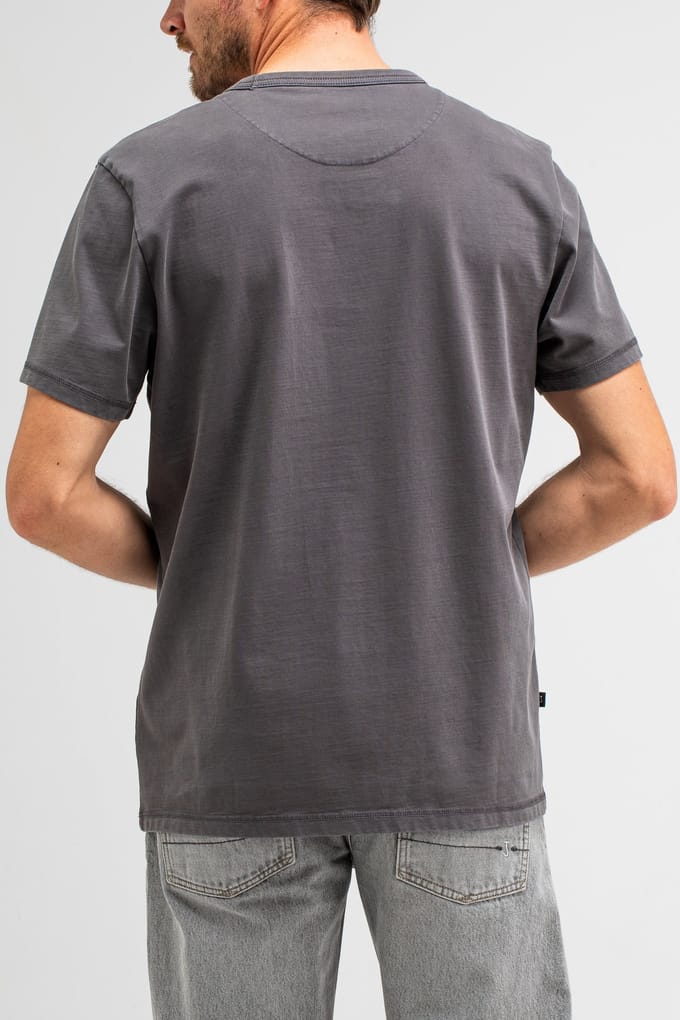 Butcher of Blue Army Tee Seal Grey Maat: S | Basic T-Shirts Outlet | Heren | Grijs