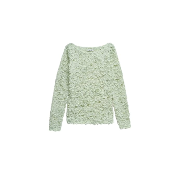 Vrouwelijke gemêleerde bloemen T-shirt Salsa Jeans