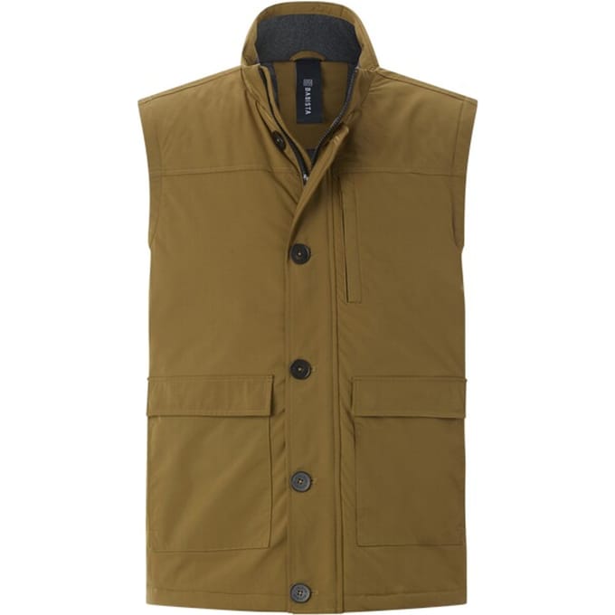 Babista herren Outdoorbodywarmer - 48 - bruin - Plus Size