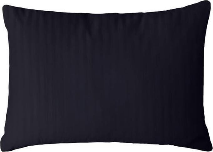 HNL Refined Satin Stripe -  Kussensloop - 40/80 - 2 Stuks - Ink Blue