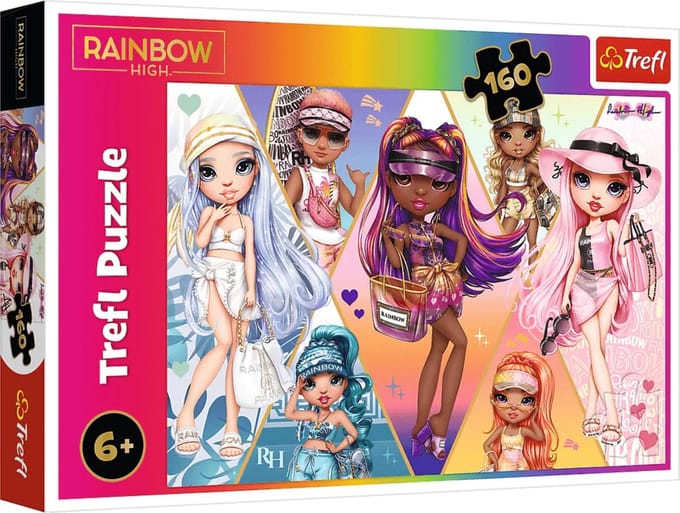 Trefl Rainbow High Happy Friends Legpuzzel - 200 stukjes - Vanaf 7 jaar