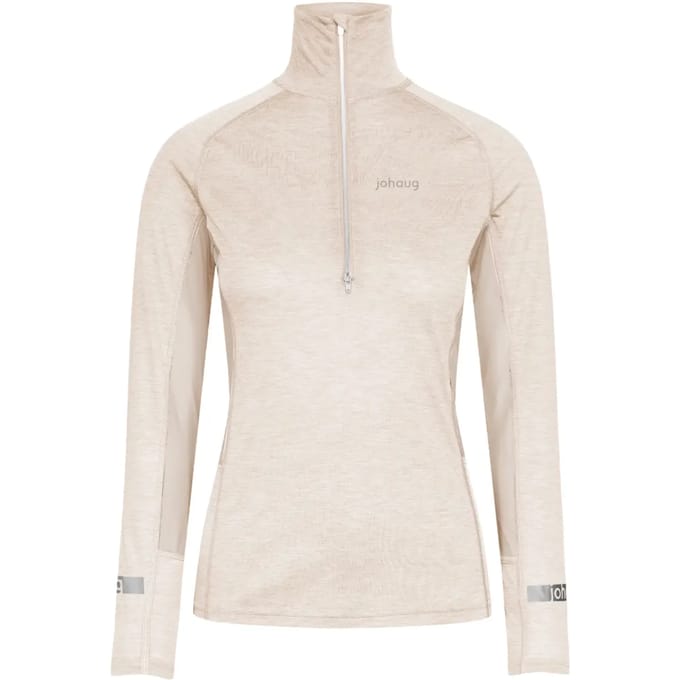 Damestrui met 1/2 rits Johaug Aerial Wool Mix 2.0
