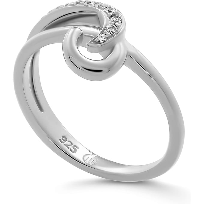 Orphelia 'Ida' Dames 925 Zilveren Ring - Zilver ZR-7521