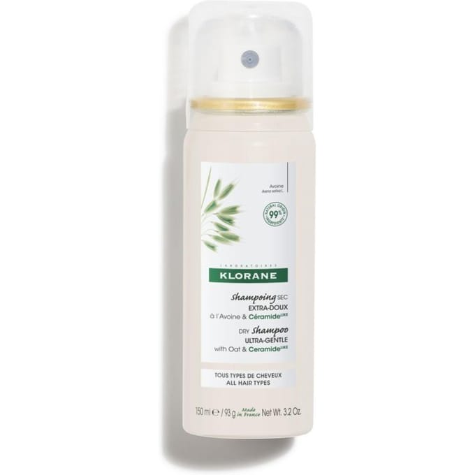 Klorane Haver & Ceramide LIKE Ultramilde Droogshampoo | Alle haartypes 50 Shampoo