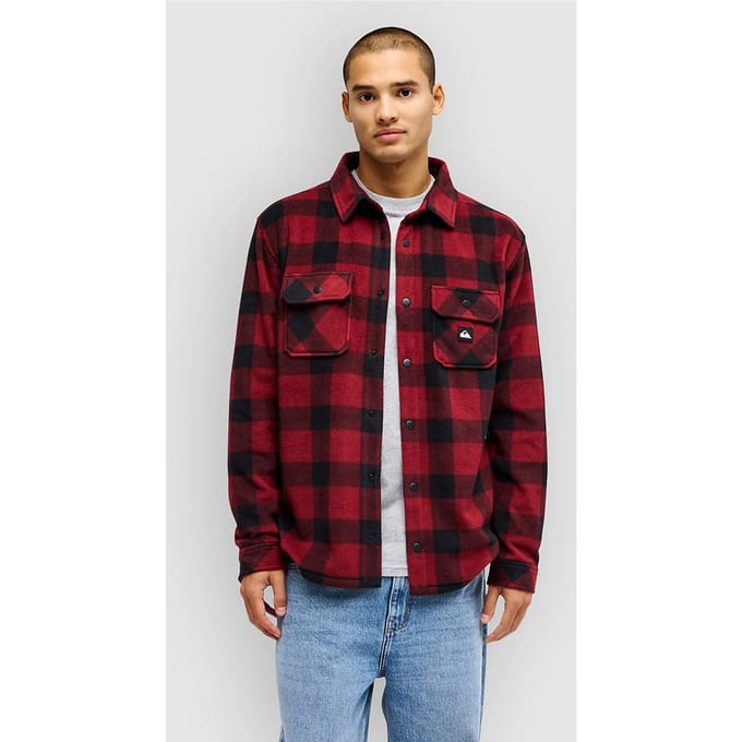 Quiksilver Venture Polar Fleece Shirt rood