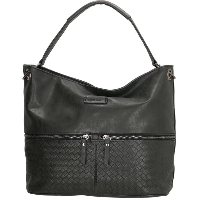 Enrico Benetti Lille 66379 Schoudertas handtas shopper - Zwart