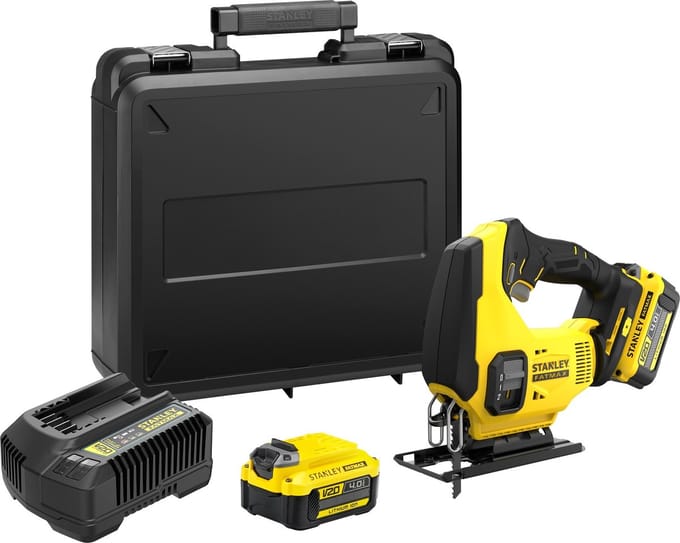 Stanley SFMCS600M2K FATMAX® V20 Accu Decoupeerzaag 18V 4.0Ah in Koffer