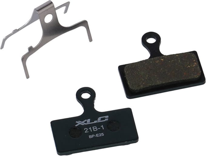 XLC BP-E25 Remblok - Schijfrem (Shimano XTR/XT) – Heavy Duty - Compound: Organic – E-Bike - Zwart