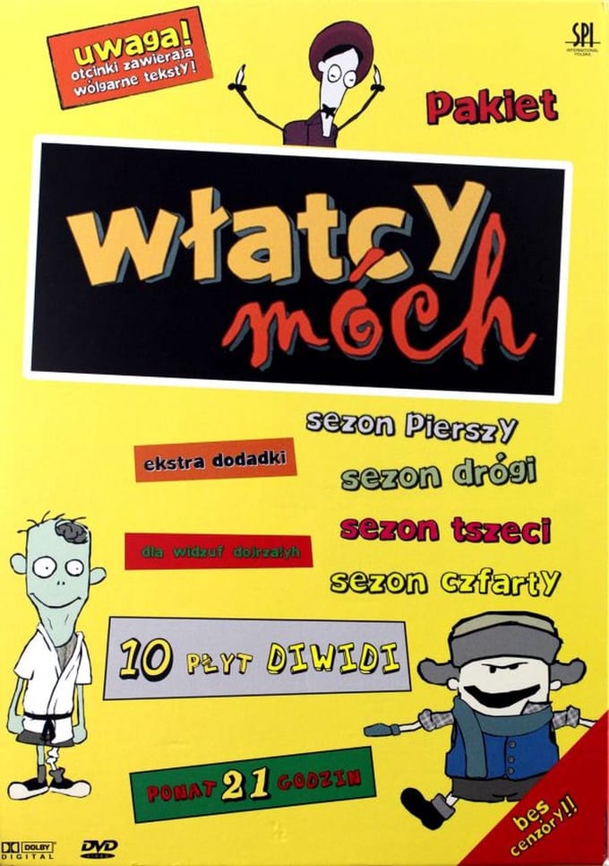Włatcy Móch sezony 1-4 odcinki 1-54 [BOX] [10DVD]