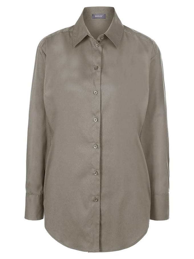 Lange blouse Van BASLER beige