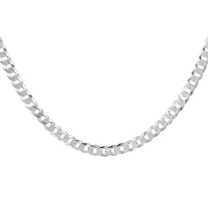 Zilveren Collier gourmet 4 1021680 50 cm