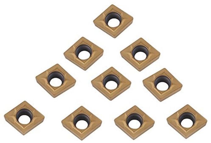 CNC Hardmetalen Insert Set - 10 Stuks Snijpunten voor Draaibank