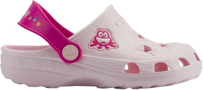Coqui Klompen Kinderen Little Frog Roze 5536A/ - Maat 20-21