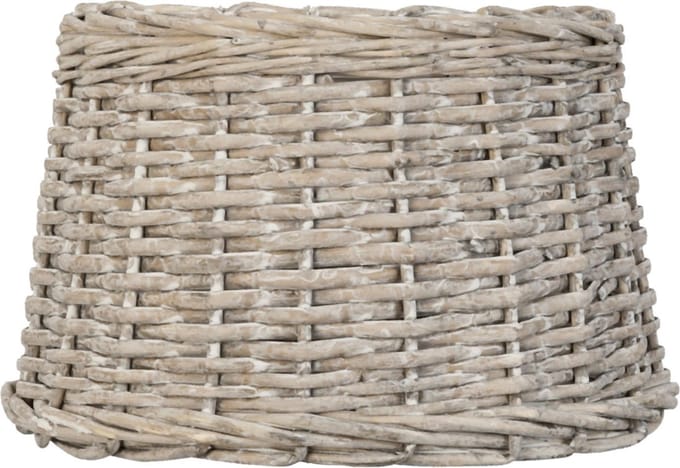 Clayre & Eef Lampenkap Hanglamp Ø 30x19 cm Beige Rotan