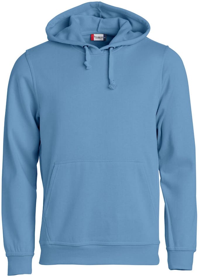 Clique Basic hoody Lichtblauw maat XS