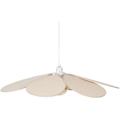 Atmosphera Kinderpendel lamp - Bloemvorm, roze, 72 cm