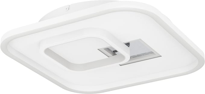 EGLO Tiriolo Plafondlamp - Wandlamp - LED - 38 cm - Wit|Goud
