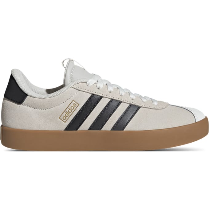 Sneakers van leermix met logostitching, model 'VL COURT 3.0'