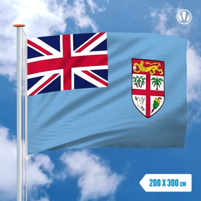 Vlag Fiji 200x300cm