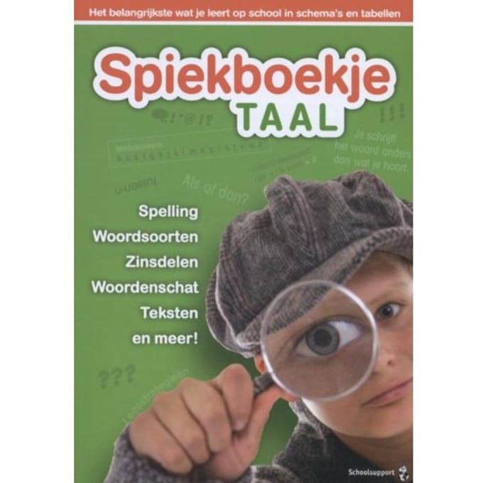 Spiekboekje Taal - Spiekboekjes - Gerard van de Garde