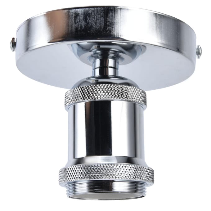 Vintage E26 E27 Lampfitting Plafondlamphouder met Accessoires voor Keuken Slaapkamer Woonkamer goud