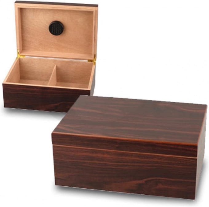Bookwill Humidor Walnoot Premium