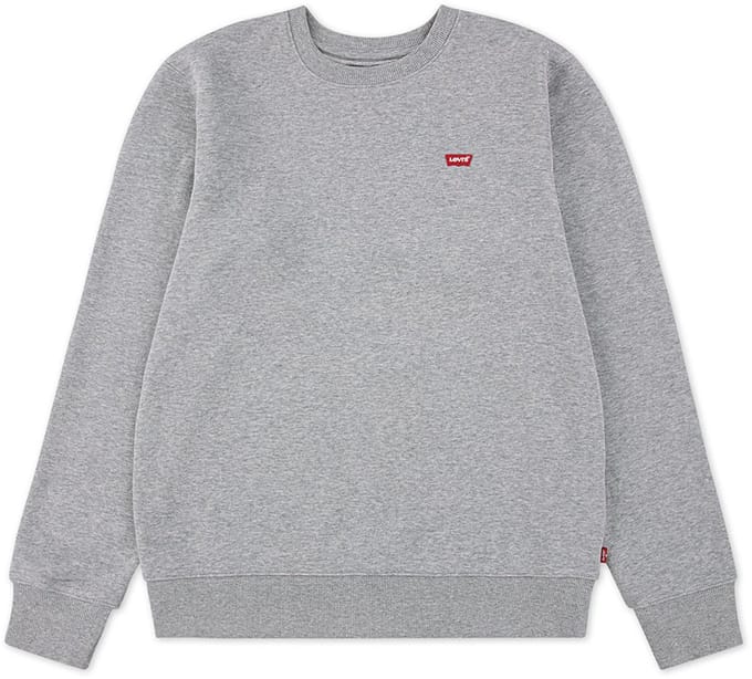 Levi´s ® Kids Mini Logo Crewneck Sweatshirt Grijs 16 Years Jongen