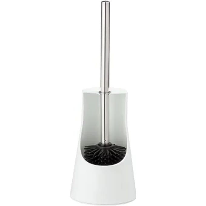 Wenko Wc-borstel Met Houder Arese - Kunststof - Wit