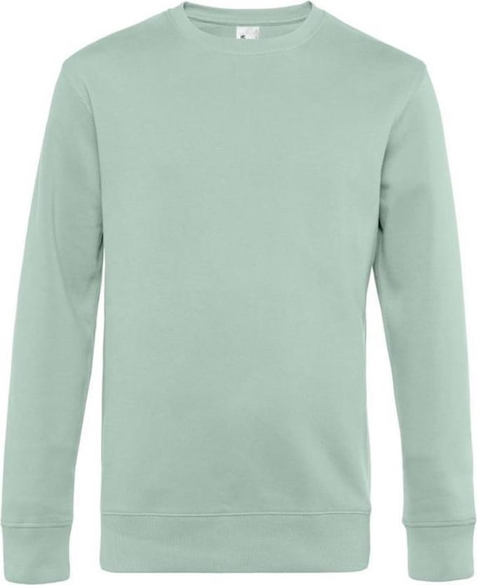 B&C Heren Koning Bemanningstrui (Aqua Groen)