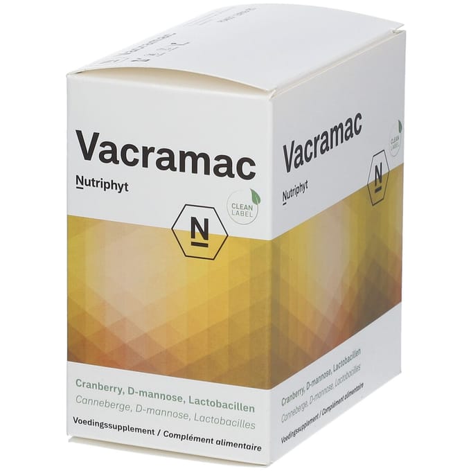 Nutriphyt Vacramac Gezonde Urinewegen 90 Capsules