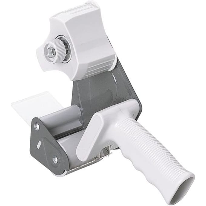 Tapedispenser ALCO Metall/Kunststoff grau Grijs Rolbreedte (max.): 50 mm Rollengte (max.) 66 m Met reminrichting