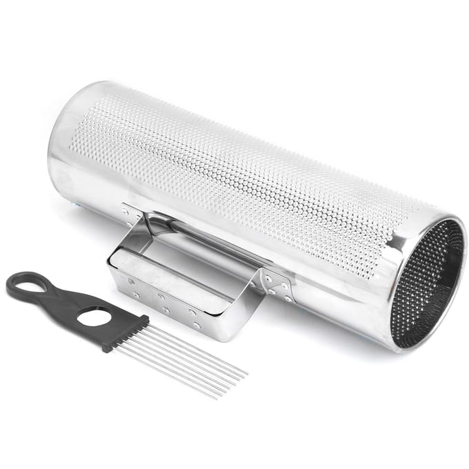 Guiro Shaker Aluminium Orff Slaginstrument Schraper Muziek Lesmateriaal 4x12in Type A white