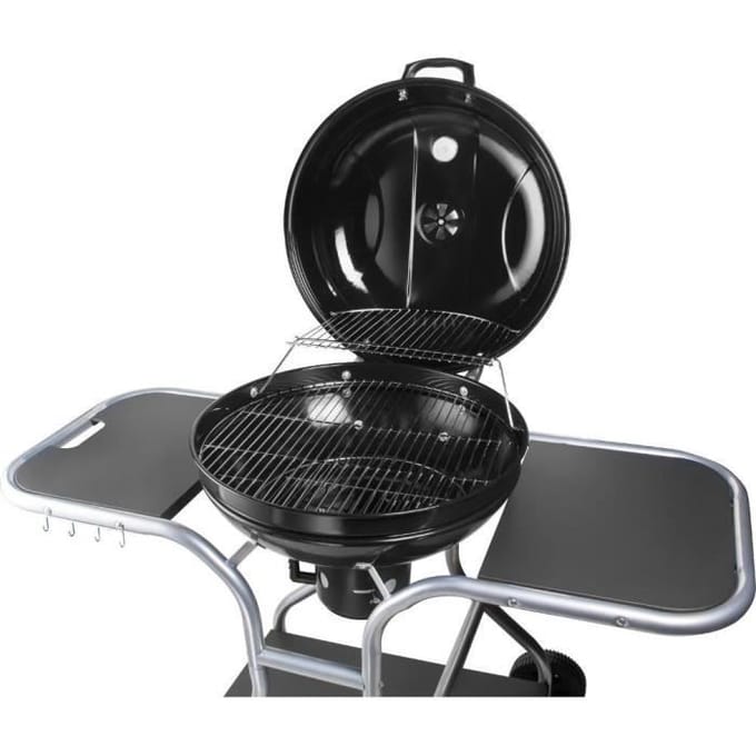 FIELDMANN – FZG 1014 – Houtskoolbarbecue – Ø54 cm – Thermometer