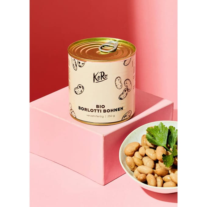 Bio borlottibonen in blik 250 g