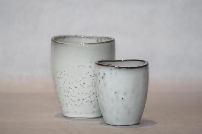 Broste Copenhagen Koffiemok Nordic Sand - Set van 4 - 25cl