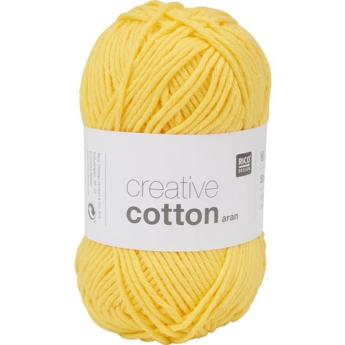 Rico Design Creative Cotton aran - Banaan