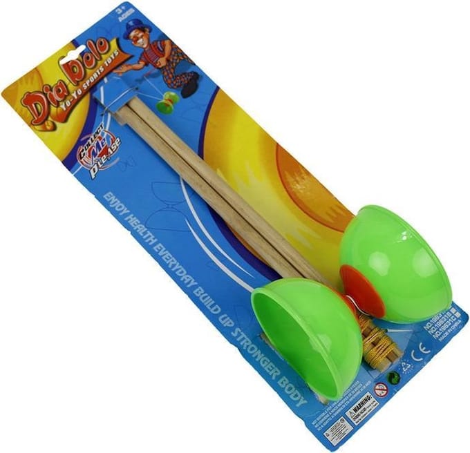 Diabolo Oranje / Groen 36cm