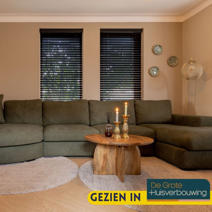 Starfurn - Salontafel Tense - Bruin - 70x70x40 cm